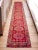 1960s 1960s Vintage Hand-Knotted Colorful Runner Rug 2x13 Ft Approx For Sale - Image 5 of 16