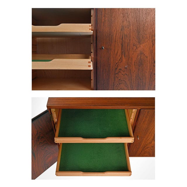 Brown Console, 1960s For Sale - Image 3 of 5