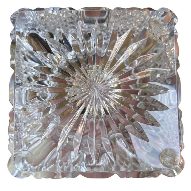 Baccarat Limited Edition Baccarat French Crystal "Zola" Inkwell For Sale - Image 4 of 6