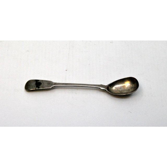 Plain Silver Sugar Spoon, in Very Good conditions. Designed before 1890 This piece has an attribution mark, I am sure that...