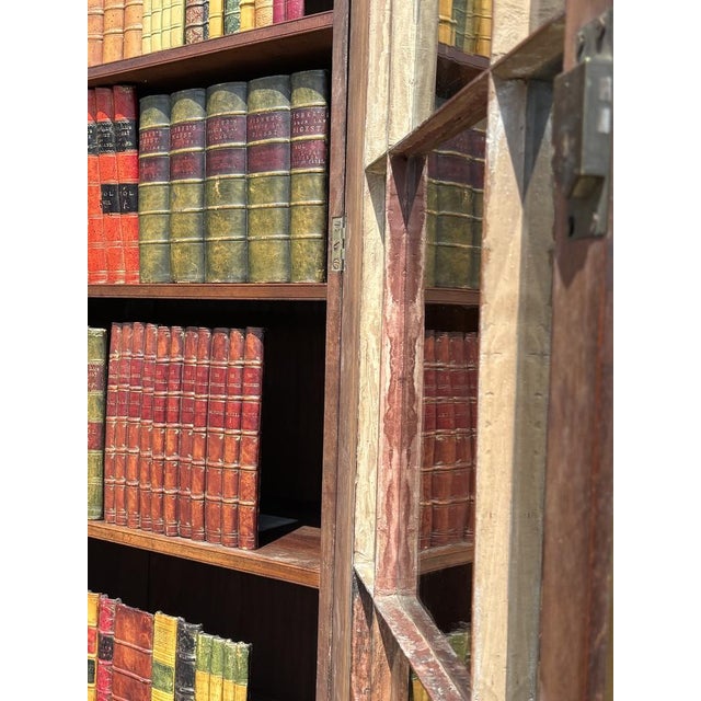 Brown Antique George III Tall Mahogany Bookcase, 1780 For Sale - Image 8 of 16