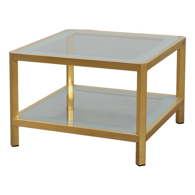 Mid‑Century Square Coffee Table from Fedam, Belgium, 1980s For Sale