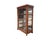 Antique Biedermeier Vitrine in Walnut Veneer, 1830s For Sale - Image 3 of 8