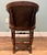 Edwardian Oak Bergere Library Chair Early 20th Century For Sale - Image 4 of 4