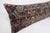 Authentic Persian Rug Cushion Cover – Hand Knotted Wool on Cotton Pillow Case -14'' X 42'' For Sale - Image 10 of 10