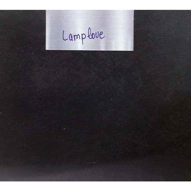 Black Mid-Century German Floor Lamp, 1950s For Sale - Image 8 of 9