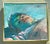 Vintage Original Painterly Portrait Air Reclining Man For Sale - Image 9 of 12