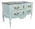 Louis XV Period Provincial Commode in Celadon Blue Painted Finish For Sale