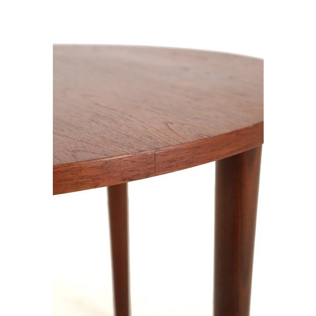 Danish No. 31 Round Coffee Table in Teak from Winge Møbler, 1960s For Sale - Image 10 of 13