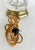 Waterford Cut Crystal "Overture" Lamps, Polished Brass, Shades, Pair For Sale - Image 11 of 11
