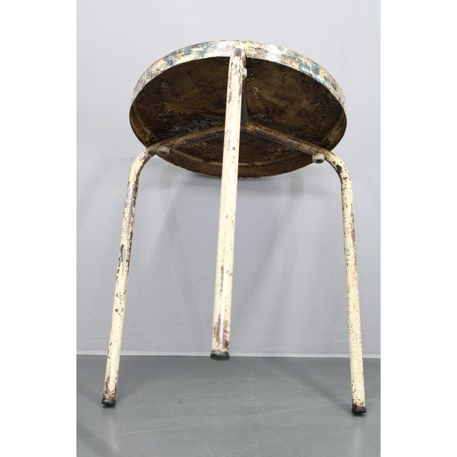 Industrial Round Table, Italy, 1950s For Sale - Image 9 of 10