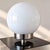 Space Age Lamp in Acrylic Glass, Metal and Opaline Glass, 1970s For Sale - Image 7 of 9