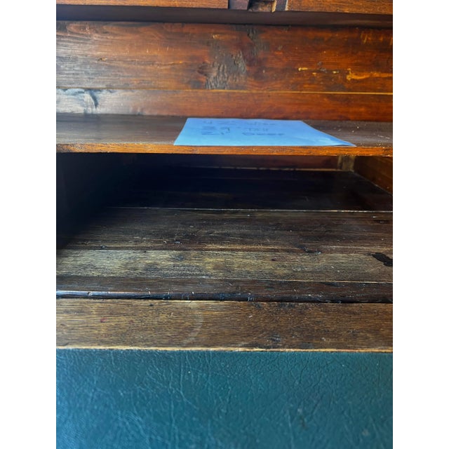 Antique 19th Century Walnut French Provincial Slant Front Secretary Desk For Sale In Palm Springs - Image 6 of 11