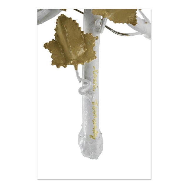 Brass Candelabria Lamp by Henri Fernandez For Sale - Image 4 of 6