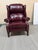 Bradington Young Chippendale Hi-Leg Recliner, Burgundy For Sale In San Francisco - Image 6 of 12