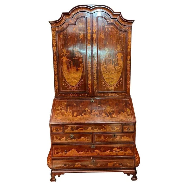 Flemish Bureau Bookcase, 1720s For Sale - Image 12 of 12