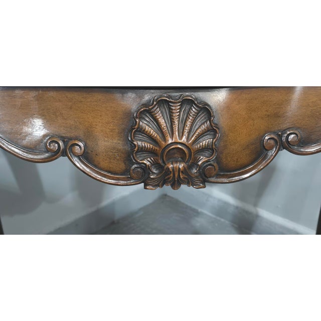 1900 - 1909 Mahogany Console Hall Table, 1900 For Sale - Image 5 of 13