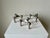 1960s Mid-Century Modular Candleholders by Stoff Nagel. Germany, 1960s, Set of 3 For Sale - Image 5 of 8