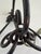 Vintage Wrought Iron Scrollwork Table Lamp For Sale - Image 10 of 12