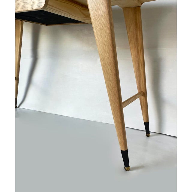 Desk in the style of Gio Ponti, 1950s For Sale - Image 6 of 10