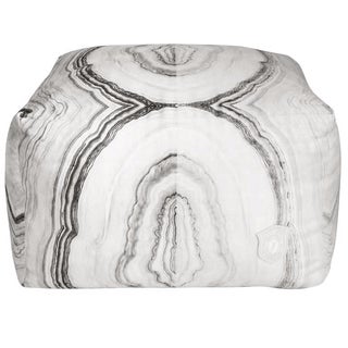 Smoke Agate Pouf For Sale