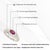 14k White Gold Natural Mozambique Ruby Chic Signet Ring Size 8 For Sale - Image 12 of 16
