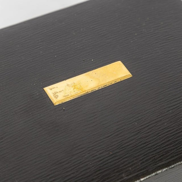 20th Century Leather Jewellery Box, 1920s For Sale - Image 16 of 18
