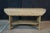 20th Century Rustic Primitive Outdoor Pine Farmhouse Patio Bench Stool Seat 33" For Sale - Image 6 of 14