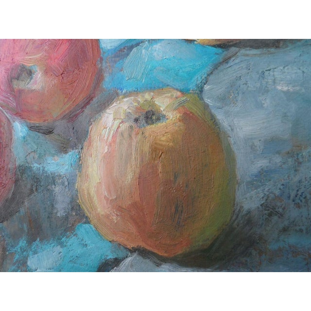*** ABOUT THIS PAINTING *** * TITLE: "Apples" * ARTISTS: Mishurovsky V. V. * SIZE: 34x27,5 cm/ 13,38x10,82 inches *...