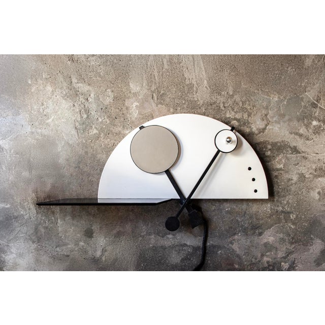 Metal Console Table with Mirror by Giotto Stoppino for Acerbis, 1970s For Sale - Image 7 of 7