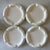 1980s Set of 4 Vintage Coastal Shafford "Sea Fare" Shrimp Tail Bowls, Small Plates and Forks For Sale - Image 5 of 18