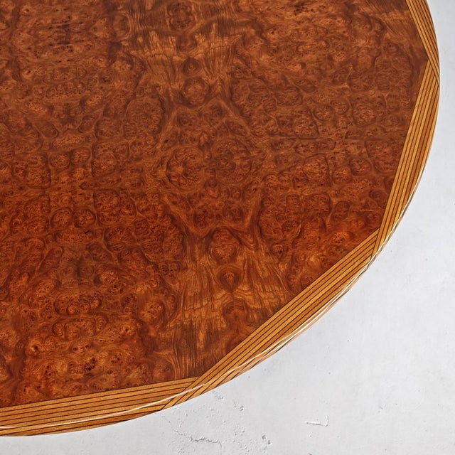 Round Artona Briar Table by Afra Tobia Scarpa for Maxalto, 1970s For Sale - Image 10 of 18