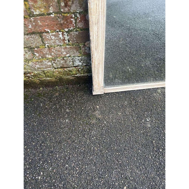 Large Antique English Overmantle Mirror For Sale - Image 3 of 7