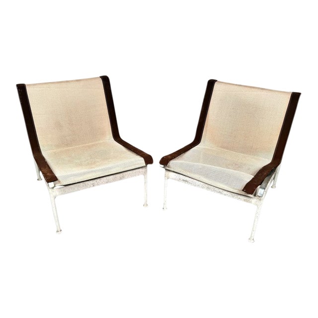 Mid 20th Century Mid-Century Modern Patio Chairs by Richard Schultz for Knoll, Attributed - Set of 2 For Sale