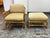 Design Plus Gallery presents a Vintage Lounge Chair and Ottoman from McGuire Furniture. This matching set shows the...