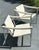 Metal White Leather LC1 Basculant Chair by Le Corbusier, Pierre Jeanneret & Charlotte Perriand for Cassina, 1970s For Sale - Image 7 of 13