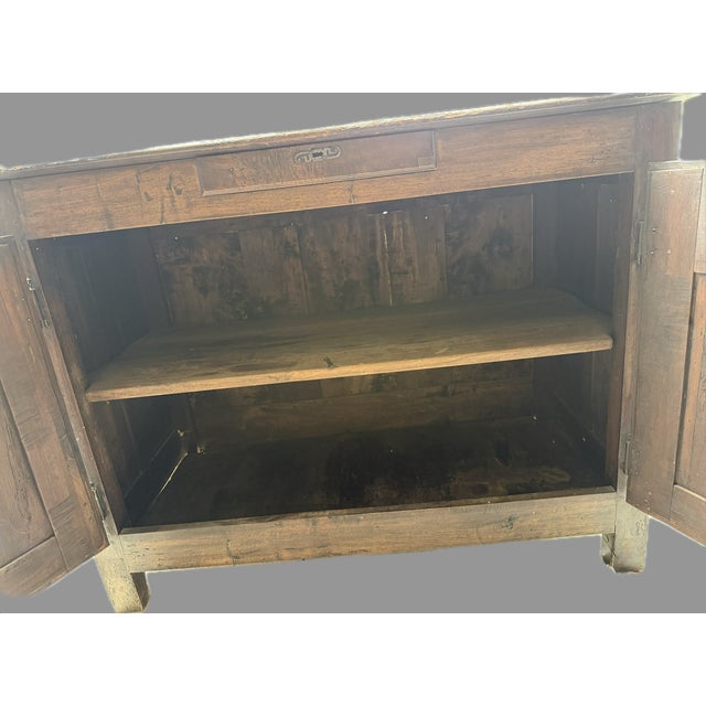 Late 18th Century Late 18th Century Louis XIV French Walnut Buffet For Sale - Image 5 of 9