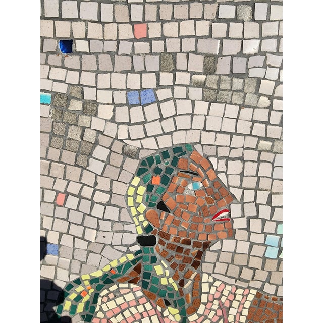 Figurative 1960s Modernist Caribbean Mosaic Wall Art - Set of 2 For Sale - Image 3 of 11