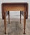 Brown Vintage Early American Colonial Style Federal Style Drop Leaf Dining Table For Sale - Image 8 of 12