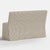 Textile Slipcover for Stoffer Home x Cloth & Company for Lindy Slipcover Dining Banquette in Jane Stripe Burlap For Sale - Image 7 of 7