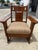 Charles Stickley Mission Oak Rocking Chair sold as found estate fresh showingnormal signs of use with original finish,