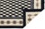 2020s Contemporary Navajo Style Geometric Wool Area Rug – Optical Cubes in Charcoa For Sale - Image 5 of 9