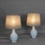 Porcelain Lamps, 1940s, Set of 2 For Sale - Image 3 of 9