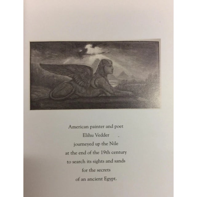 Rustic Elihu Vedder, Voyage on the Nile, Book For Sale - Image 3 of 11