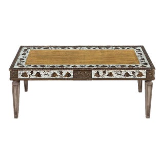 Maison Jansen Style Painted & Églomisé Cocktail Table, Late 20th Century For Sale