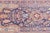 Semi-Antique Hand-Knotted Persian Kashan Rug 4'3" X 6'9" For Sale In Washington DC - Image 6 of 16