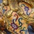 Pair of Vintage Cloisonné Gilt Bronze Guardian Lion Statues With Floral Enamel For Sale - Image 11 of 13