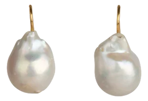 Perla Earrings, Gold