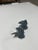 Dark Gray Pair of Late 20th Century Cast Iron Birds For Sale - Image 8 of 10