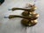 Modern Brass Candelabra Wall Sconce Pair For Sale In New York - Image 6 of 7
